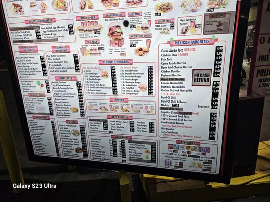 Menu photo 4 Hercules Burgers South Gate, CA