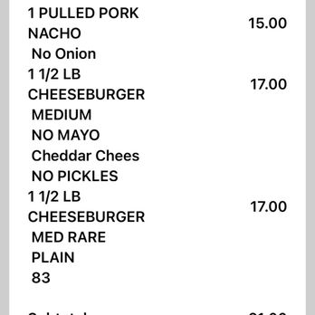 The Pit Room - Memorial - Receipt - Barbeque Near Me - Houston, Texas The Pit Room - Memorial - Receipt - Barbeque Near Me - Houston, Texas