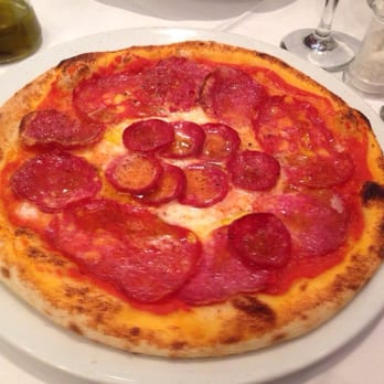 Mediterranea - Three meat pizza - Italian Near Me - London, XGL