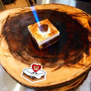 S'mores Amore - PB S'more Being Torched - Desserts Near Me - Norfolk, Virginia