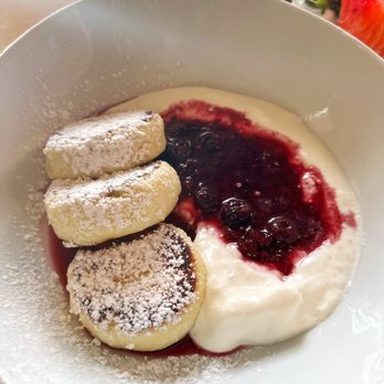 Lele Cake - Syrniki // IG: @munchwithmyan - Coffee & Tea Near Me - Los Gatos, California