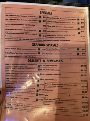 Menu photo 8 The Pourhouse Pahrump, NV