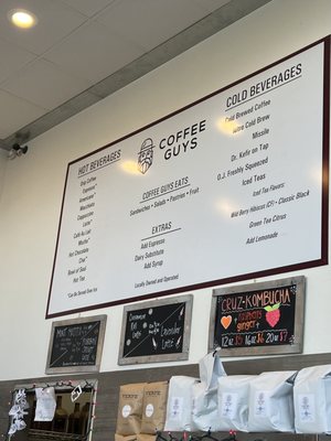 Menu photo 4 Coffee Guys Morgan Hill, CA