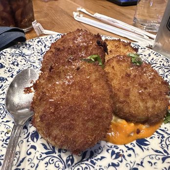 Tupelo Honey Southern Kitchen & Bar - Famous Fried Green Tomatoes* - New American Near Me - Greenville, South Carolina Tupelo Honey Southern Kitchen & Bar - Famous Fried Green Tomatoes* - New American Near Me - Greenville, South Carolina