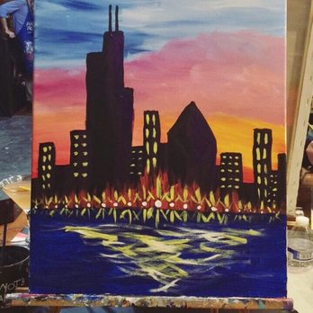 Pinot's Palette - Finished. - Paint & Sip Near Me - Chicago, Illinois