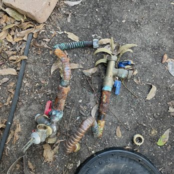Spot-On Plumbing - Even the hot water line was severely corroded. - Plumbing Near Me - Round Rock, Texas Spot-On Plumbing - Even the hot water line was severely corroded. - Plumbing Near Me - Round Rock, Texas