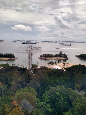 Singapore Cable Car by null