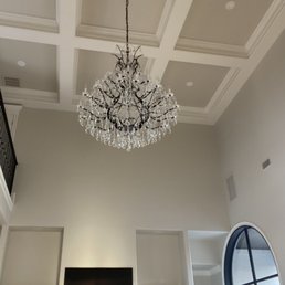 250 lb chandelier