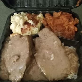 Messi Soul Kitchen - Meatloaf and yams and Mac n cheese - Soul Food Near Me - Riverside, California Messi Soul Kitchen - Meatloaf and yams and Mac n cheese - Soul Food Near Me - Riverside, California