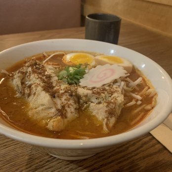 Nom Nom Ramen - Spicy miso Karai Chintan Ramen (Chicken) - Ramen Near Me - Philadelphia, Pennsylvania Nom Nom Ramen - Spicy miso Karai Chintan Ramen (Chicken) - Ramen Near Me - Philadelphia, Pennsylvania
