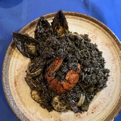 Dia Y Noche Restaurant - Black Rice Marinera TG