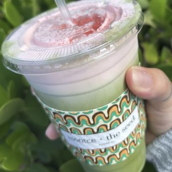 the seed. - Boynton Beach - Strawberry & Cream Matcha Latte - Coffee & Tea Near Me - Boynton Beach, Florida the seed. - Boynton Beach - Strawberry & Cream Matcha Latte - Coffee & Tea Near Me - Boynton Beach, Florida