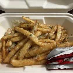 H Bar - Truffle fries..