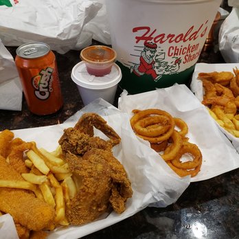 Harold’s Chicken - Catfish, Wings mild sauce and a bucket of wings!! - Chicken Wings Near Me - Phoenix, Arizona Harold’s Chicken - Catfish, Wings mild sauce and a bucket of wings!! - Chicken Wings Near Me - Phoenix, Arizona