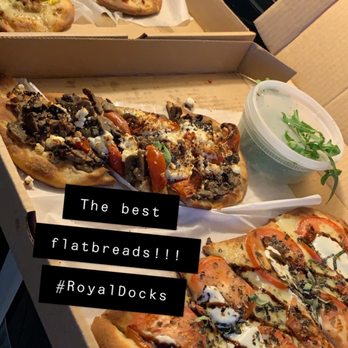 Royal Docks Brewing - The Triple Crown, Fungi, Royal Scotch Egg, and Docks Margarita flatbreads! All so good! - Breweries Near Me - Canton, Ohio Royal Docks Brewing - The Triple Crown, Fungi, Royal Scotch Egg, and Docks Margarita flatbreads! All so good! - Breweries Near Me - Canton, Ohio