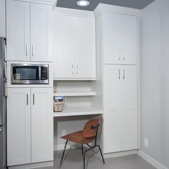 Premium Cabinets - Pantry/desk - vintage herman miller chair - Cabinetry Near Me - Oceanside, California