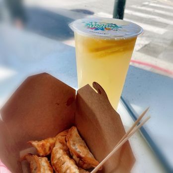 Ha Tea - Potstickers; G6. Lemon Tea - Bubble Tea Near Me - San Francisco, California Ha Tea - Potstickers; G6. Lemon Tea - Bubble Tea Near Me - San Francisco, California