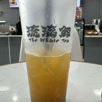 The Whale Tea - Mango Fruit Tea - Bubble Tea Near Me - Yorktown, Virginia