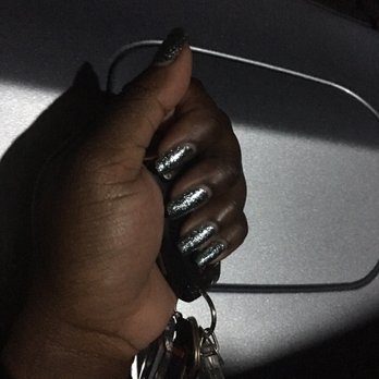 Polished By V - When yo glitter matches your car... 2 1/2 weeks strong! - Nail Technicians Near Me Polished By V - When yo glitter matches your car... 2 1/2 weeks strong! - Nail Technicians Near Me