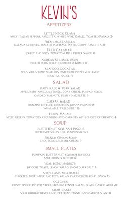 Menu photo 3 Kevin's Bar & Restaurant Kingston, PA Menu photo 3 Kevin's Bar & Restaurant Kingston, PA