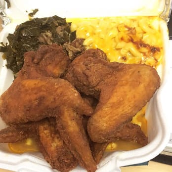 Soul Tasty - Dinner plate $15. Double Greens and Double Mac & Cheese. - Soul Food Near Me - Stamford, Connecticut Soul Tasty - Dinner plate $15. Double Greens and Double Mac & Cheese. - Soul Food Near Me - Stamford, Connecticut