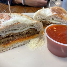 Eggplant parm sub