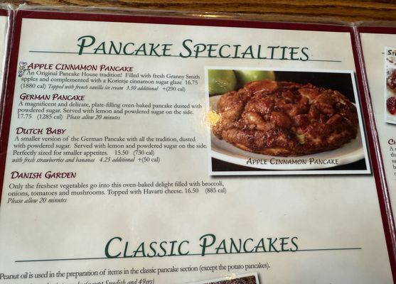 Menu photo 5 Walker Bros Original Pancake House Glenview, IL