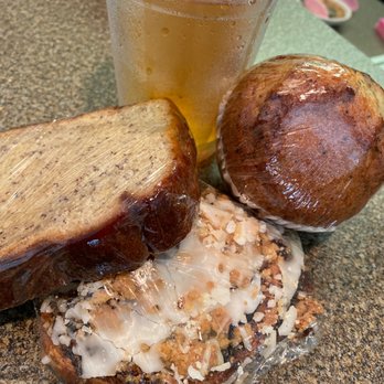 Circa's Coffee House - Banana bread, poppy seed stollen and poppy seed muffin - Coffee & Tea Near Me - Tyrone, Georgia Circa's Coffee House - Banana bread, poppy seed stollen and poppy seed muffin - Coffee & Tea Near Me - Tyrone, Georgia