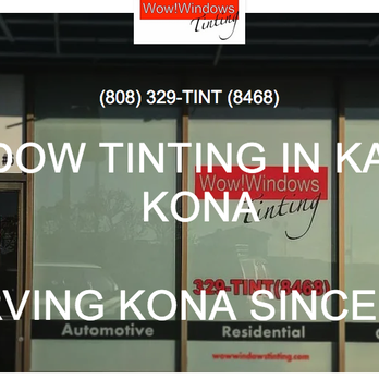 WOW Window Tinting - Home Window Tinting Near Me - Kailua-Kona, Hawaii WOW Window Tinting - Home Window Tinting Near Me - Kailua-Kona, Hawaii
