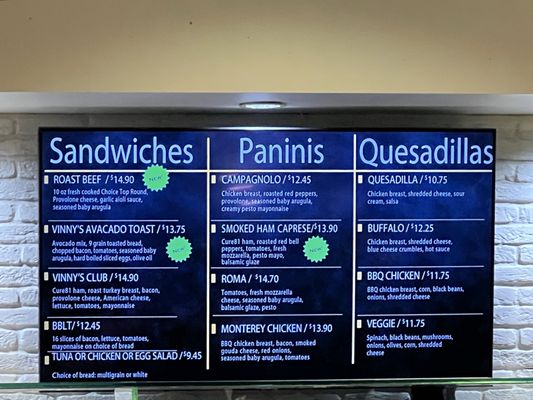 Menu photo 7 Vinny's Cafe Boca Raton, FL