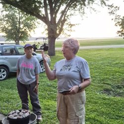 Grant River Recreation Area - Dutch oven cooking demonstration