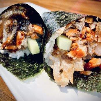 Kuma Sushi - Salmon Skin Hanroll - Sushi Bars Near Me - Reno, Nevada