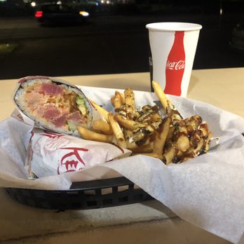 Kenji Burger - Japanese Burrito with furikake fries - Burgers Near Me - Kapaa, Hawaii Kenji Burger - Japanese Burrito with furikake fries - Burgers Near Me - Kapaa, Hawaii