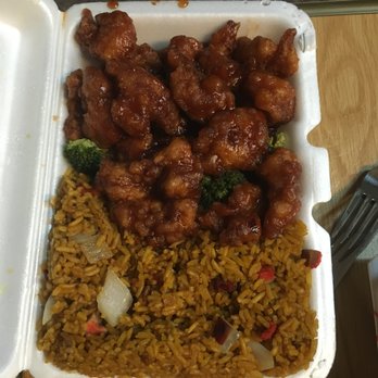 China Star Restaurant - General Tso's chicken special combo dish. - Chinese Near Me - Agawam, Massachusetts