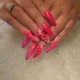 Valentines Nails just lovely Valentines Nails just lovely