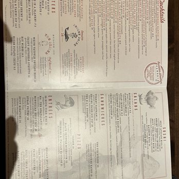 Culinary Dropout - Menu 5/2026 - New American Near Me - Dallas, Texas Culinary Dropout - Menu 5/2026 - New American Near Me - Dallas, Texas