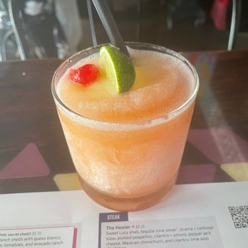 Condado Tacos - Frozen Tequila sunrise - Tex-Mex Near Me - Columbus, Ohio Condado Tacos - Frozen Tequila sunrise - Tex-Mex Near Me - Columbus, Ohio