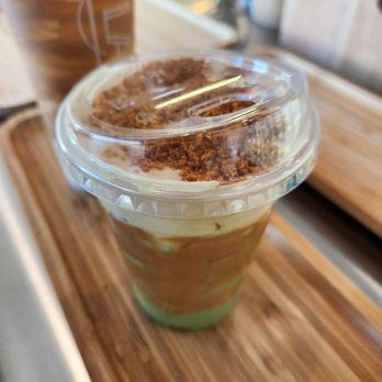 La Cha - Biscoff Matcha - Bubble Tea Near Me - Hawthorne, California