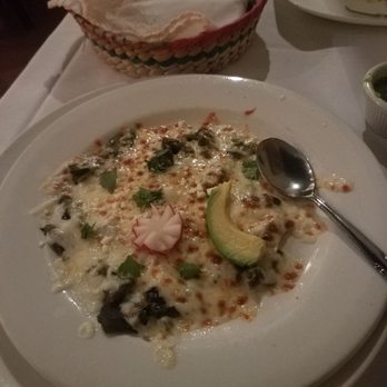 Asi Es La Vida - Queso Fondido, with poblano... throw it in a tortilla with salsa, yummm!! - Mexican Near Me - Phoenix, Arizona