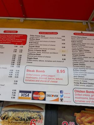 Menu photo 2 Hoagie Hut Miami, FL Menu photo 2 Hoagie Hut Miami, FL