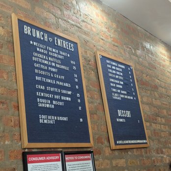 Luella's Southern Kitchen - Inside/menu - Southern Near Me - Chicago, Illinois