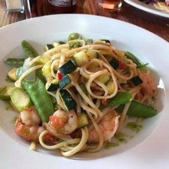 Noyo River Grill - Pasta of the day with added shrimp. Very delish. - American Near Me - Fort Bragg, California Noyo River Grill - Pasta of the day with added shrimp. Very delish. - American Near Me - Fort Bragg, California