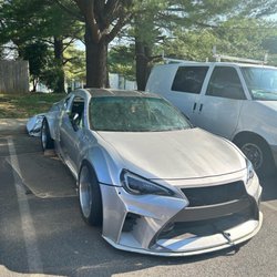 Paintmaster's Collision Center - Subaru BrZ Wide Body Shell