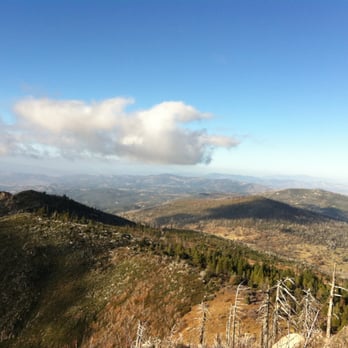 Cuyamaca Rancho State Park - Same Level with Cloud - Campgrounds Near Me - Julian, California
