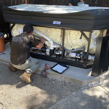My Spa Fix - Hooking up the wiring. - Pool & Hot Tub Service Near Me - Oakdale, California My Spa Fix - Hooking up the wiring. - Pool & Hot Tub Service Near Me - Oakdale, California