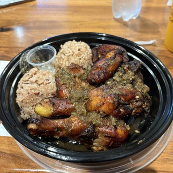 Back A Yard - Jerk chicken plate - Caribbean Near Me - San Jose, California Back A Yard - Jerk chicken plate - Caribbean Near Me - San Jose, California