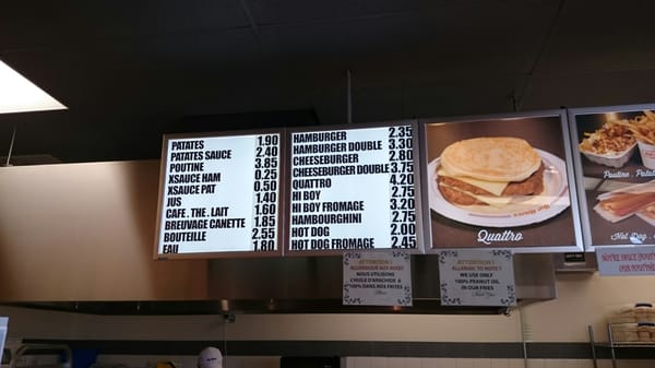 Menu photo 2 Dic Ann's Montreal, QC Menu photo 2 Dic Ann's Montreal, QC