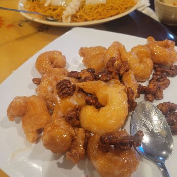 Din Ho Chinese BBQ - Walnut shrimp - Barbeque Near Me - Austin, Texas Din Ho Chinese BBQ - Walnut shrimp - Barbeque Near Me - Austin, Texas