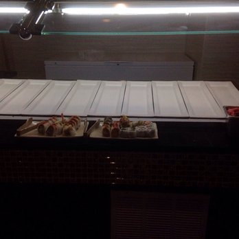 Amherst Buffet - Little tray of sushi to choose from, full entry rack in background. - Chinese Near Me - Amherst, New York Amherst Buffet - Little tray of sushi to choose from, full entry rack in background. - Chinese Near Me - Amherst, New York
