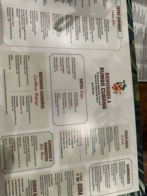 Menu photo 8 Rumba Cubana Jersey City, NJ